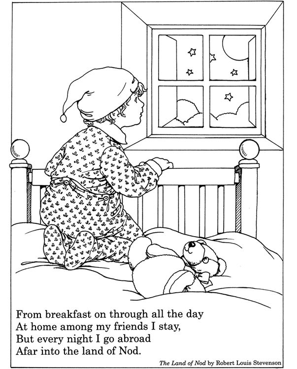Poems Coloring Pages - Coloring Home