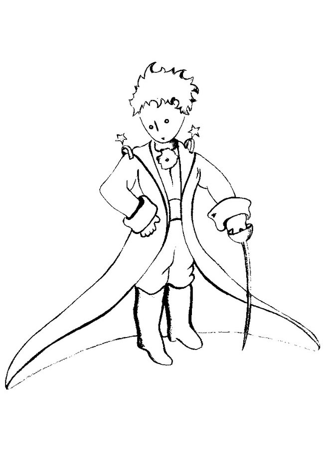 The Little Prince coloring pages for children - Le Petit Prince Kids Coloring  Pages