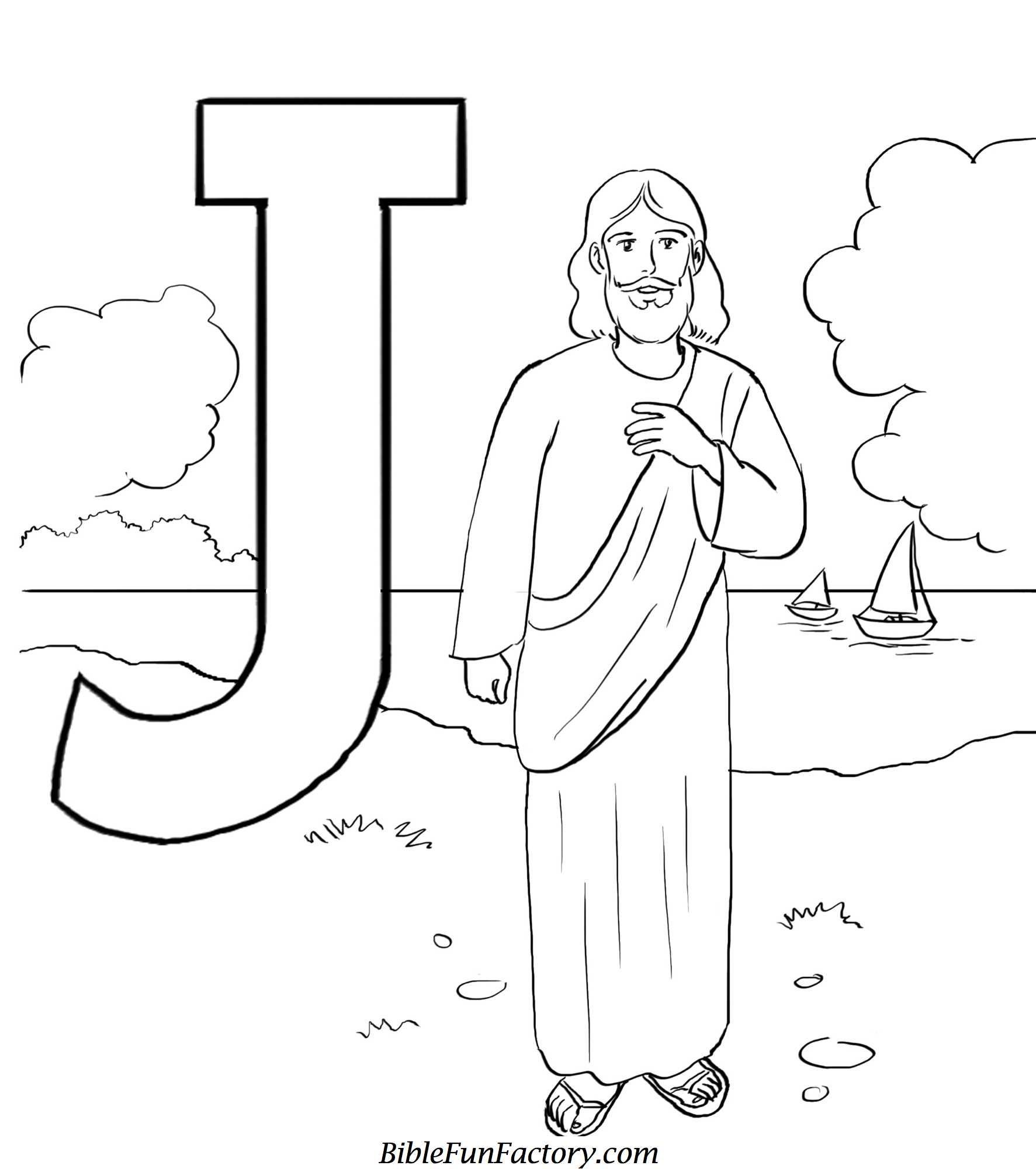 Related Jesus Coloring Pages item-1250, Jesus Coloring Pages ...