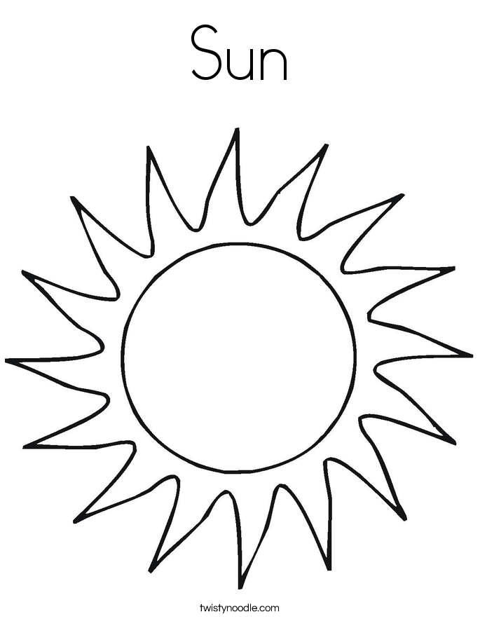 Of Sun - Coloring Pages for Kids and for Adults