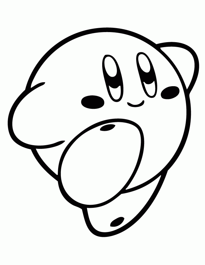 Free Printable Kirby Coloring Pages For Kids