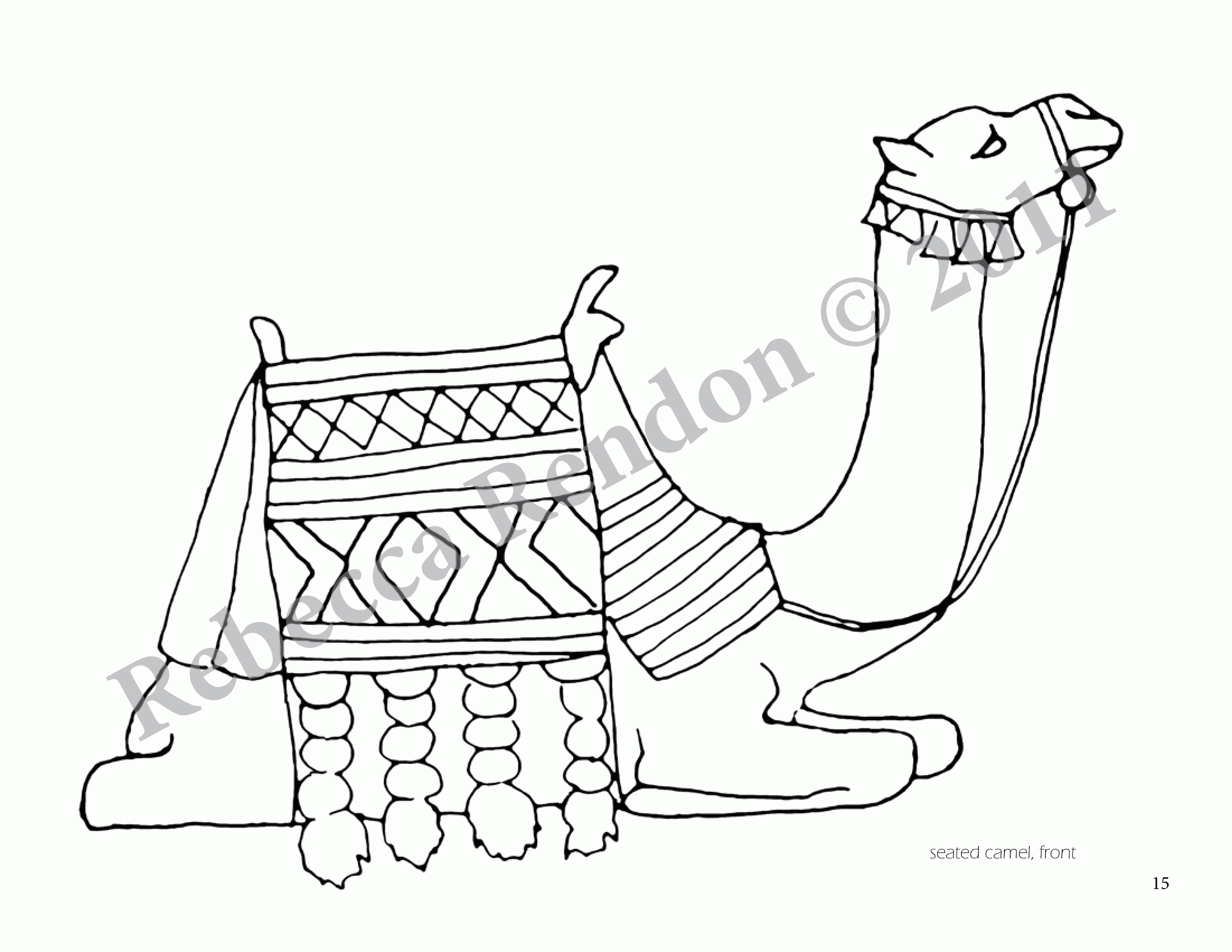 Manger Animals Coloring Pages   Coloring Home