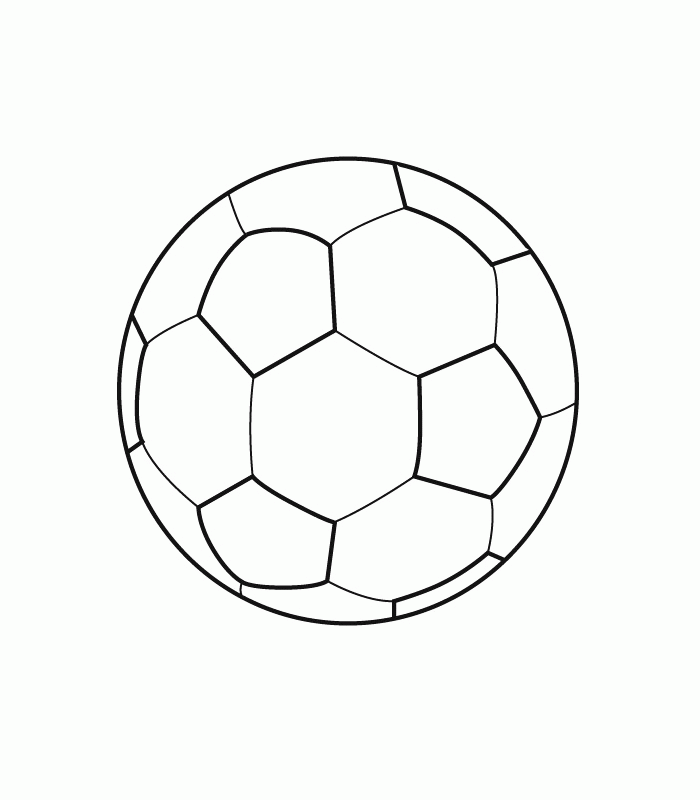 Free Printable Soccer Ball Coloring Page Nice Coloring Pages Coloring Home