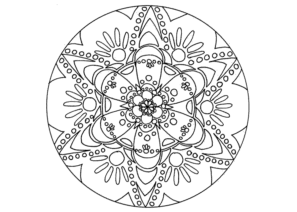Mandala Coloring Pages for Adults: 23 Image to Save - VoteForVerde.com