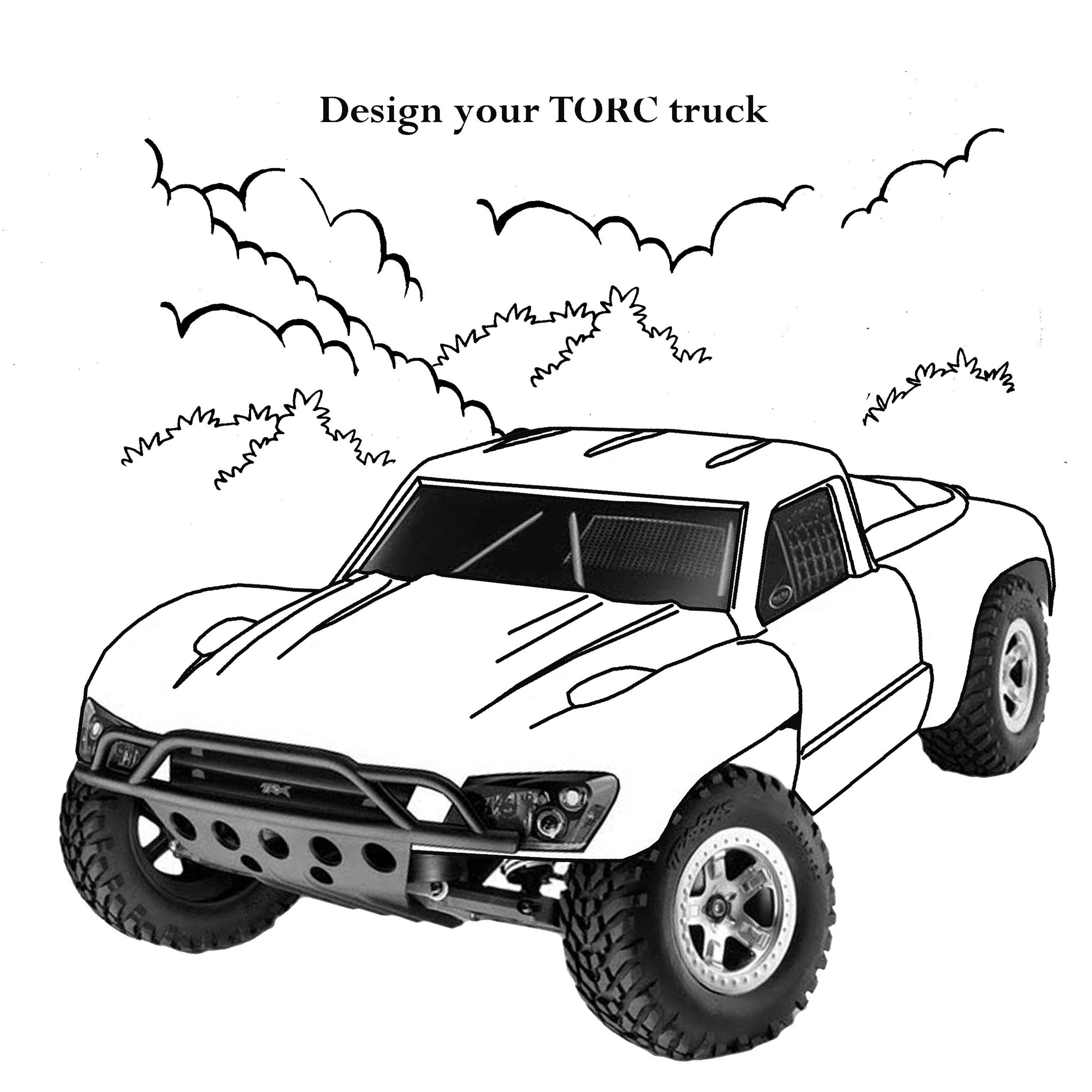 Coloring Pages Of Cars And Trucks - Coloring