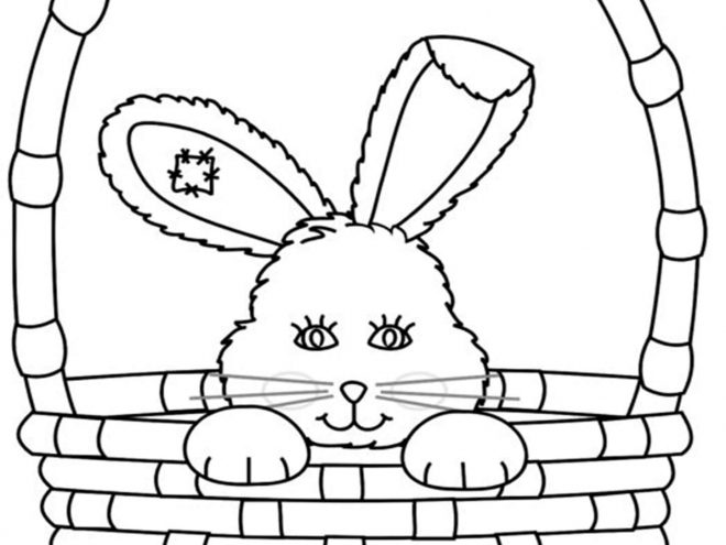 Free & Easy To Print Easter Coloring Pages - Tulamama