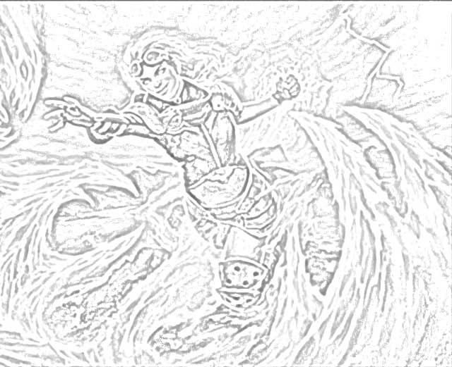 The Holiday Site: Coloring Pages of Magic: The Gathering