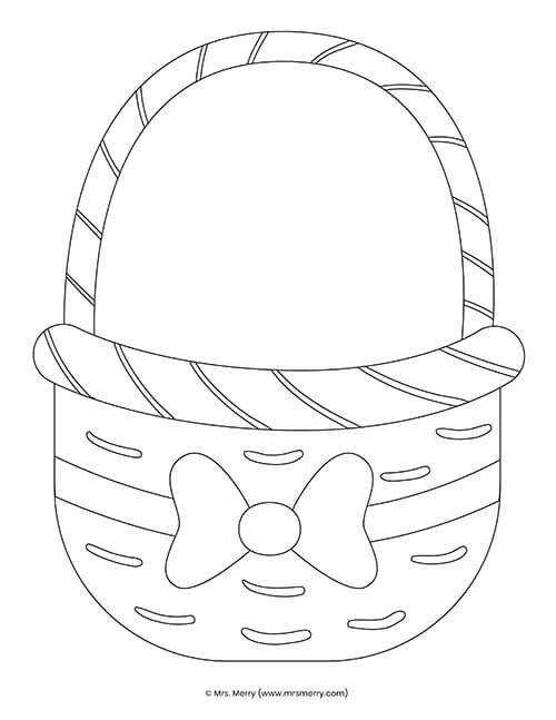 Easter Eggs Coloring Pages Free Printable | Mrs. Merry