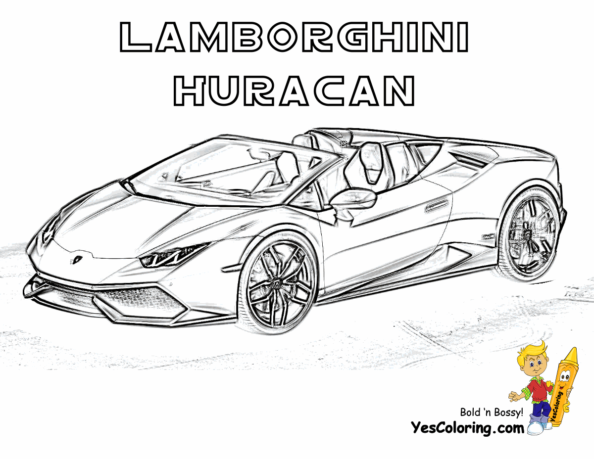 Download Rugged Exclusive Lamborghini Coloring Pages | Cars | Free ...