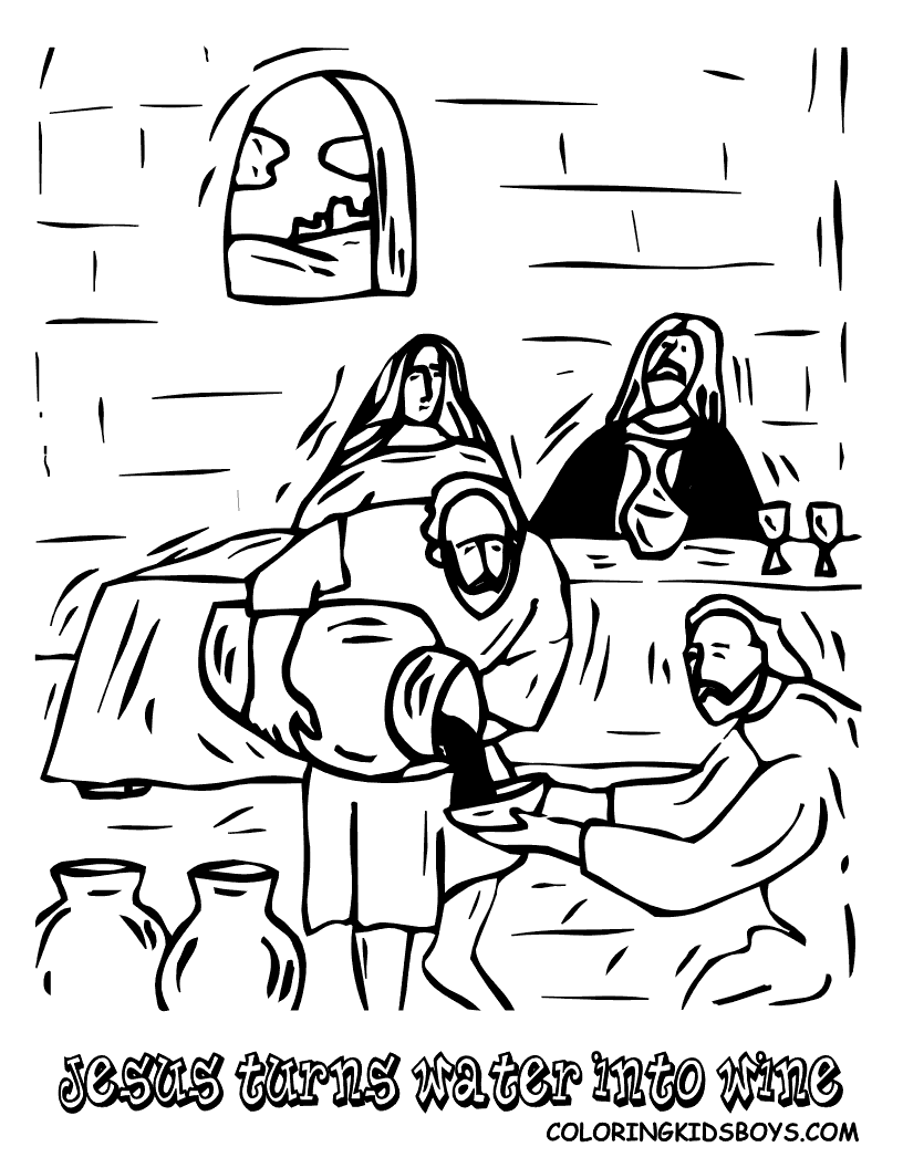 parable of the wedding feast coloring pages
