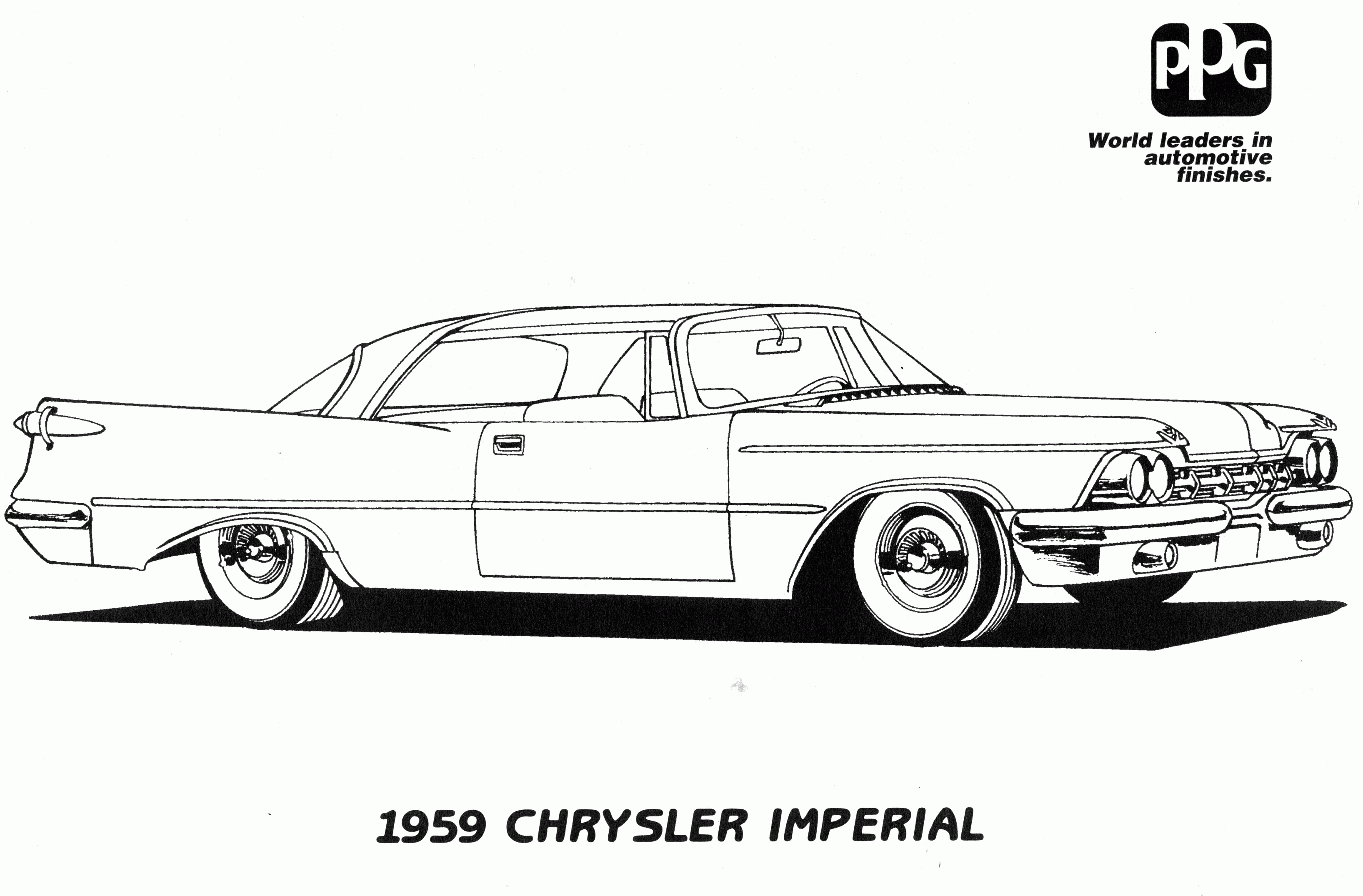 Dodge Charger 1969 раскраска
