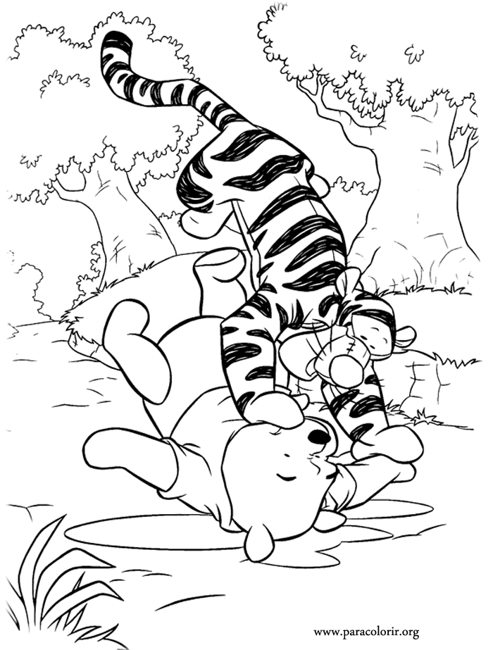 pokemon tigger Colouring Pages (page 2)
