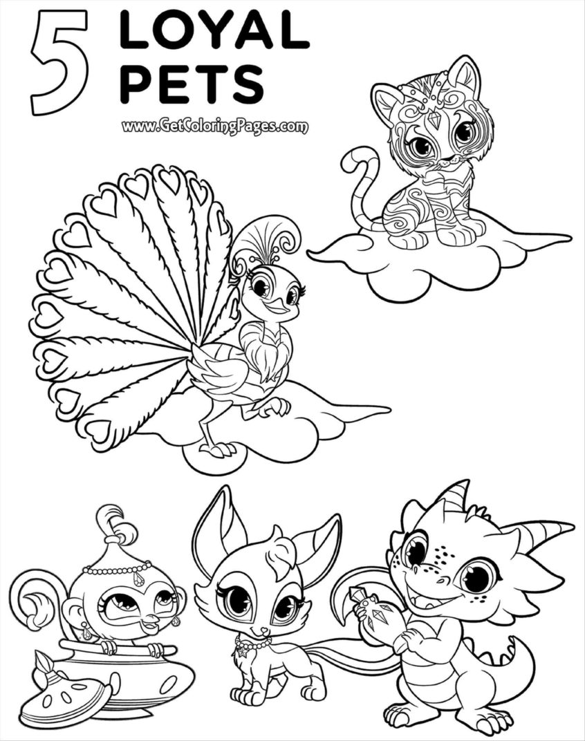 Top Coloring Pages: Coloring Shimmer And Shine Book Games ...
