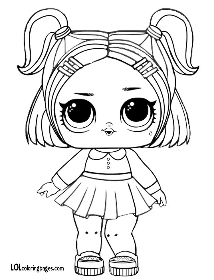 Lol Surprise Doll Coloring Pages at GetDrawings.com | Free ...
