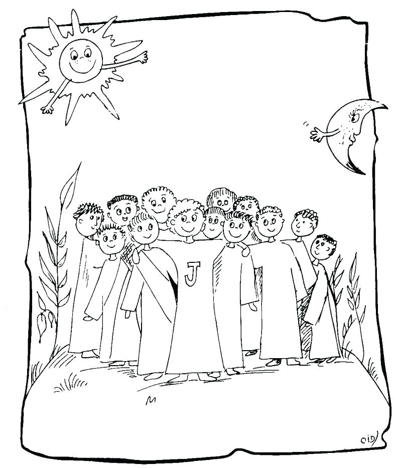 coloring pages of jesus and his disciples – muzikantu.info