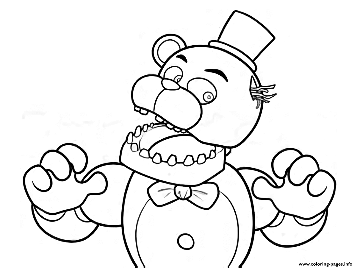 Five Nights At Freddys Coloring Sheets | azspringtrainingexperience