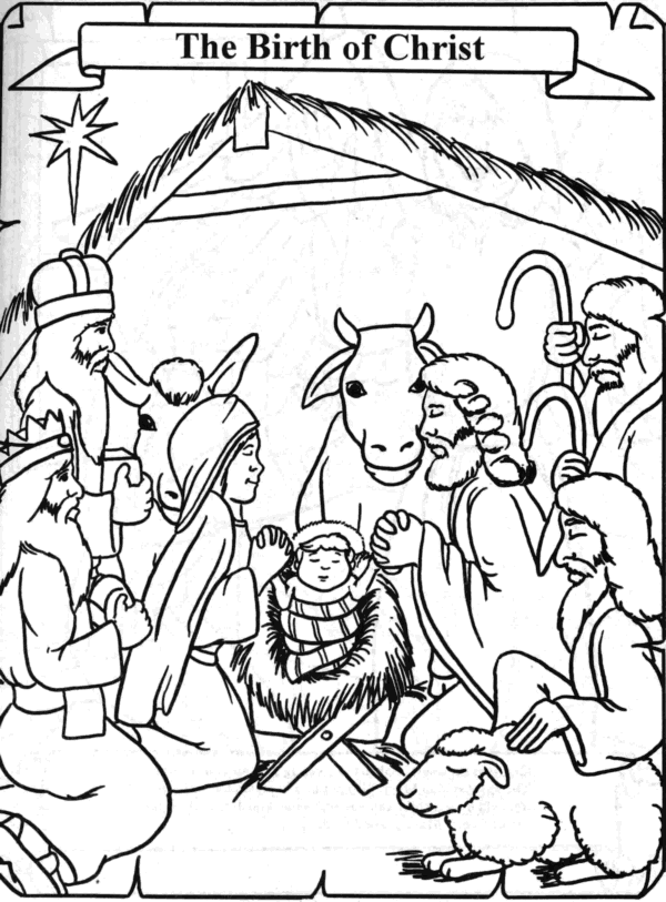 Coloring Pages Jesus