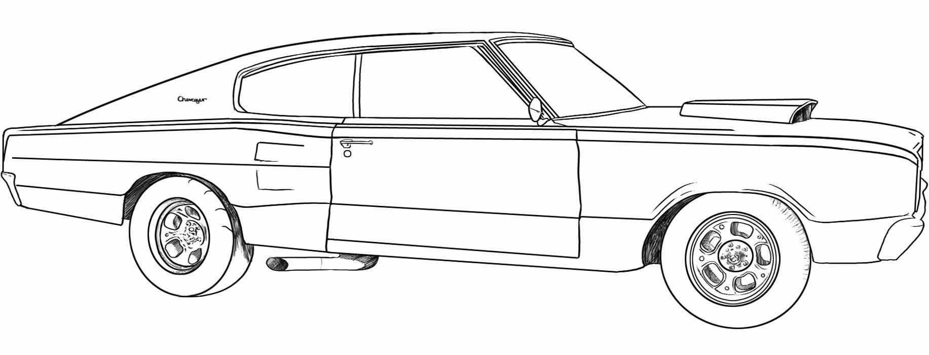 Chevy Cars Coloring Pages Printable - Coloring Pages For All Ages