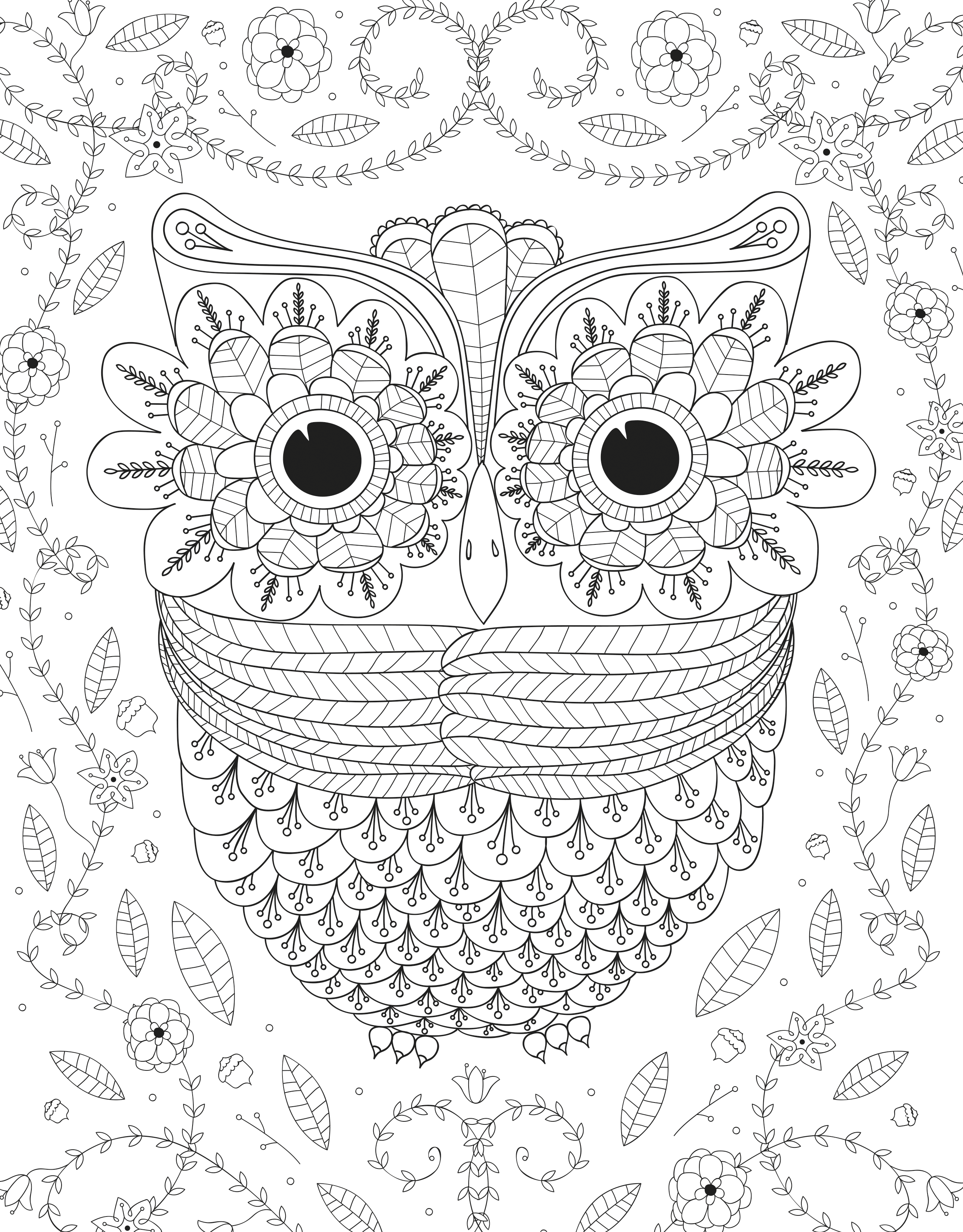 Printable Difficult Coloring Pages Coloring Home