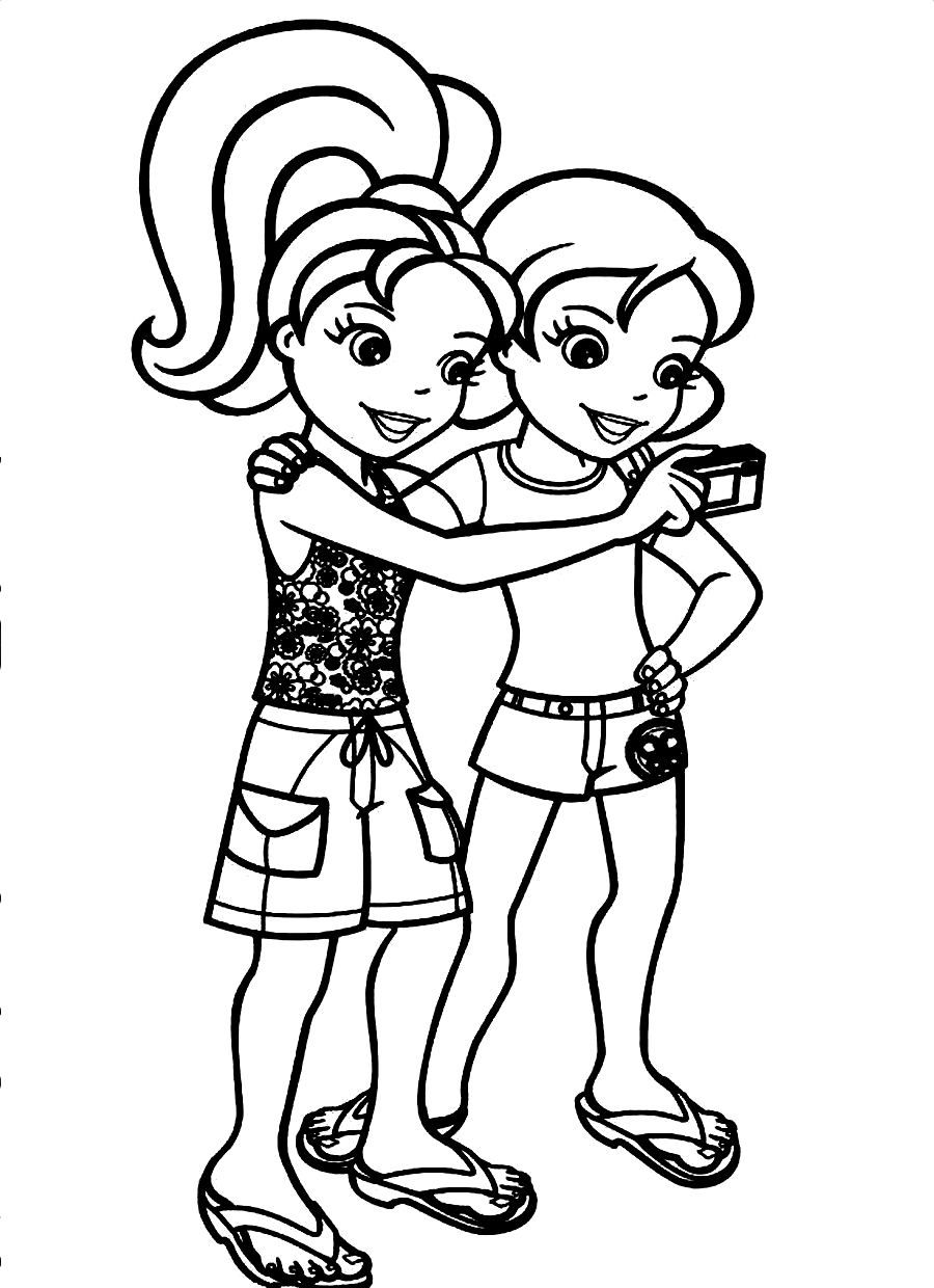 Printable Polly Pocket Coloring Pages | Coloring Me