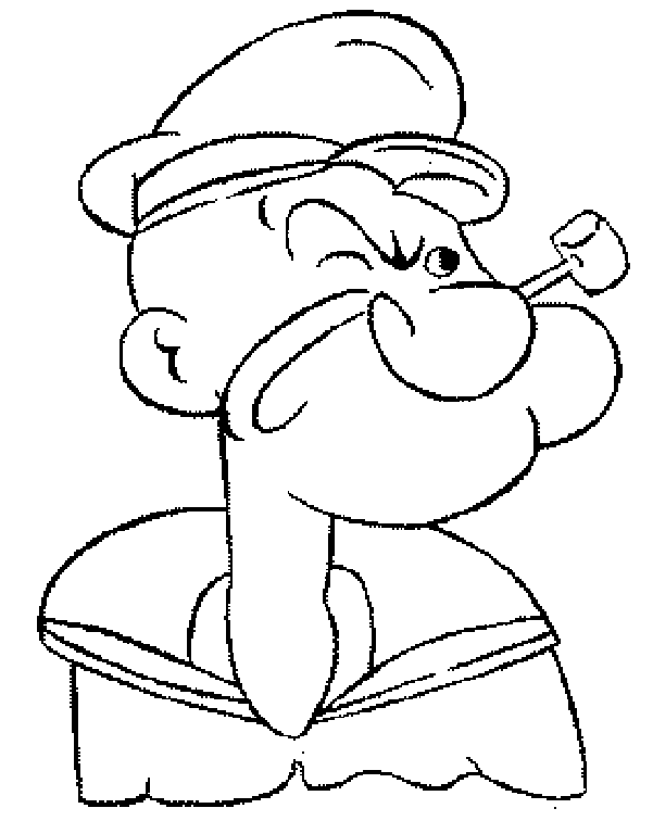 Coloring Pages (Popeye) | Coloring ...