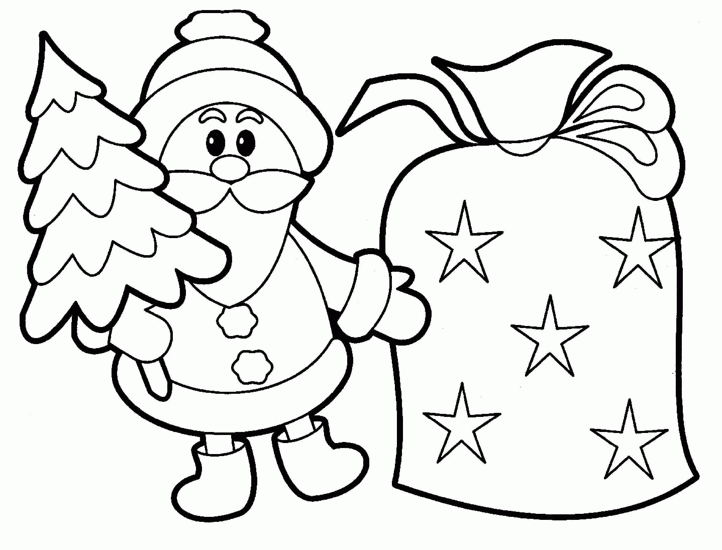 Big Coloring Pages Christmas - Coloring Pages For All Ages