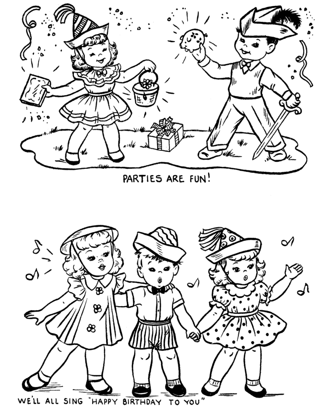 coloring-pages-birthday-party-coloring-home