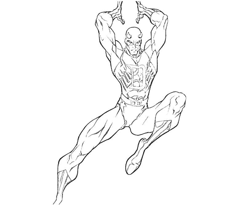 Daredevil Coloring Page - Coloring Home