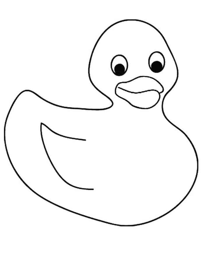 Duck Coloring Pages PDF For Kids - Coloringfile.com