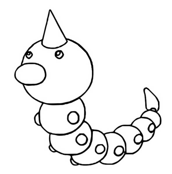 Coloring Pages Pokemon - Weedle - Drawings Pokemon