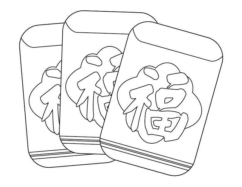 Chinese New Year Coloring Pages - Gift of Curiosity