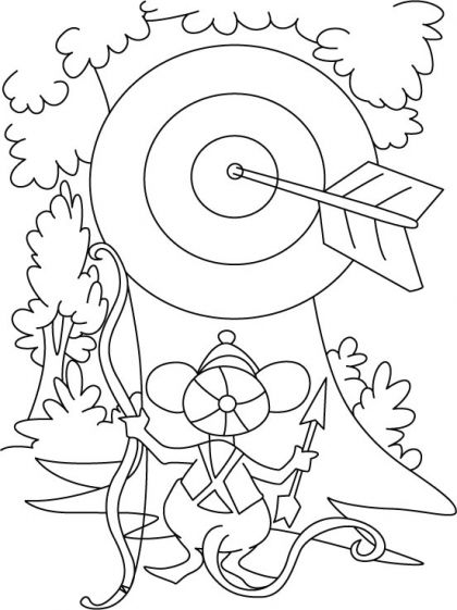 7 Incredible Archery ideas | coloring pages, archery, coloring pages for  kids