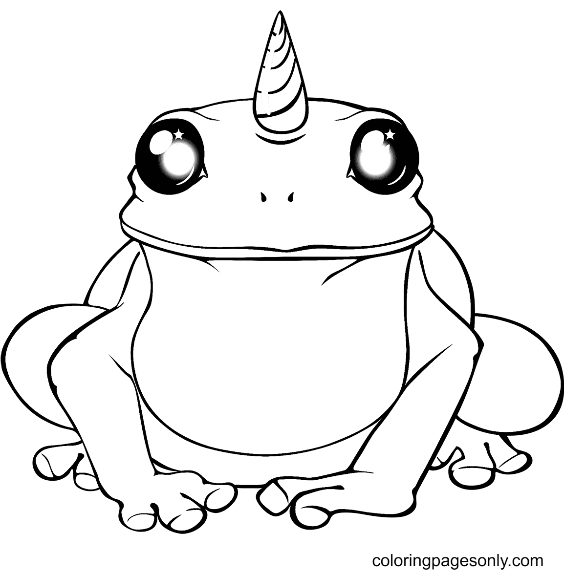 Frog Coloring Pages - Coloring Pages For Kids And Adults