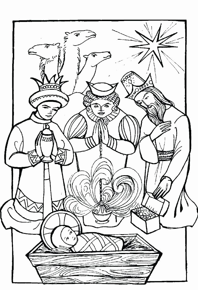 3 Wise Men Coloring Page Elegant Christmas Coloring Pages – Meriwer Coloring