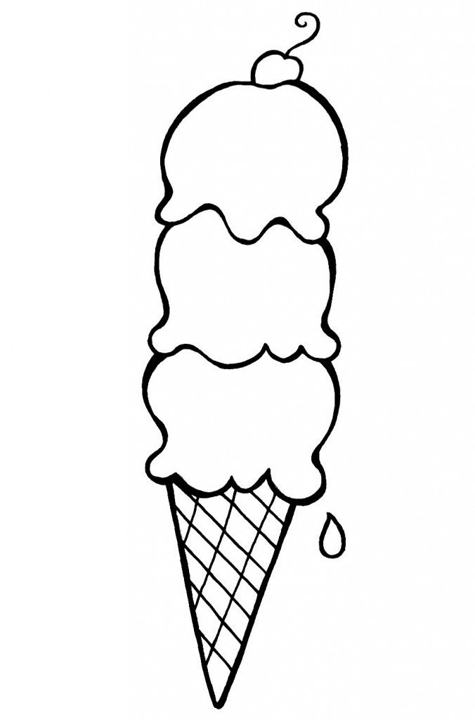 Ideas For Coloring Pages For Kids Ice Cream | AnyOneForAnyaTeam