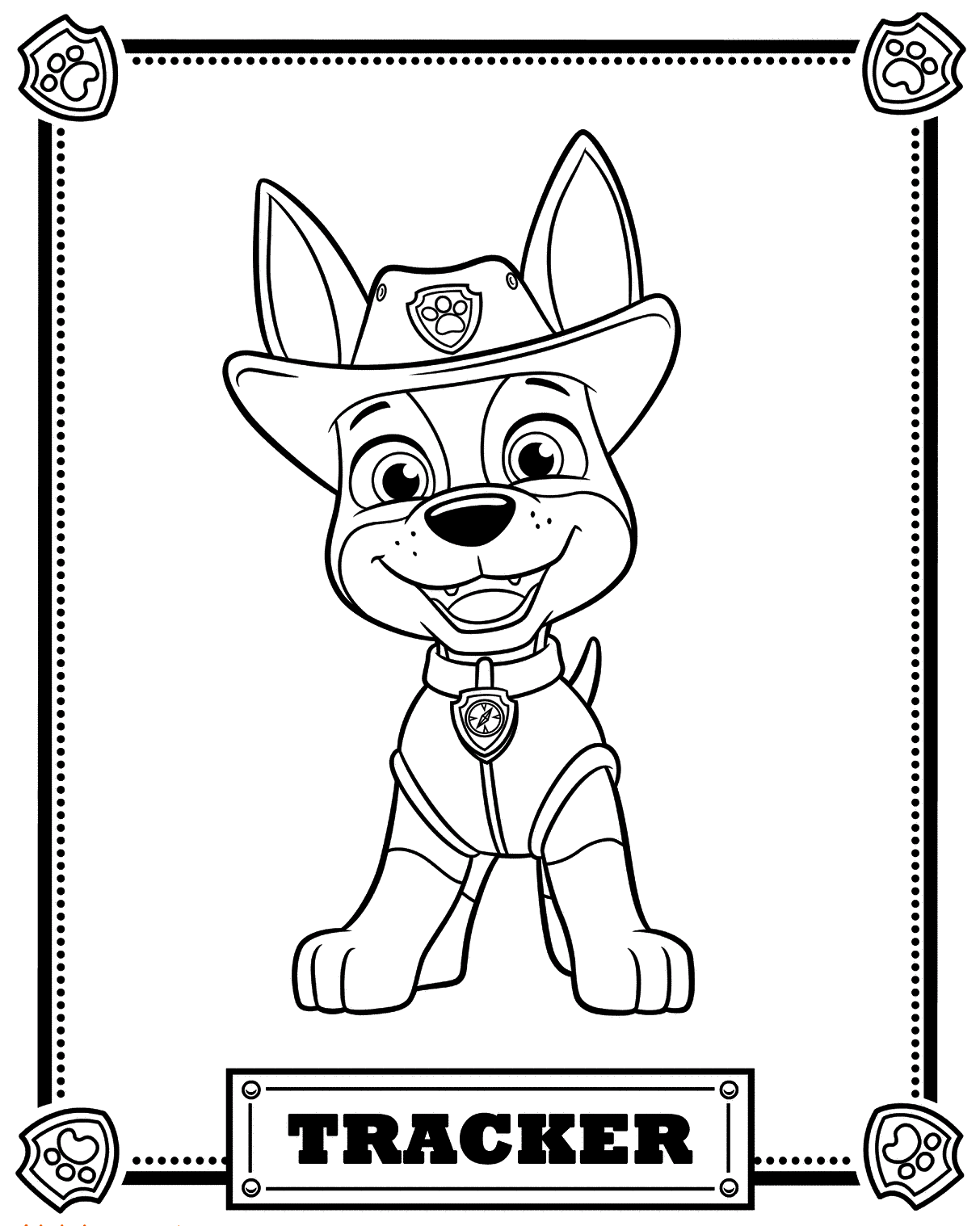 Top 10 PAW Patrol Coloring Pages | Paw patrol coloring pages, Paw ...