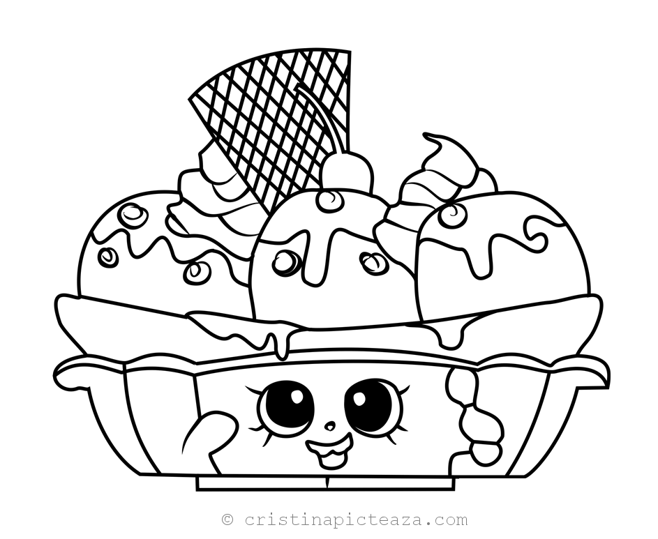 Shopkins Coloring Pages Season 2 (Sweet Treats) – Cristina is Painting