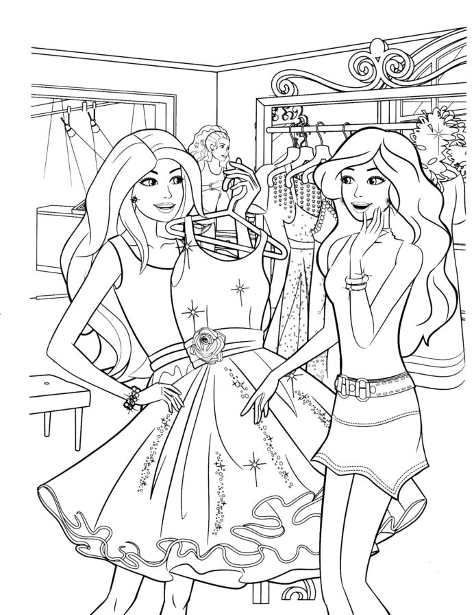 Barbieoring Book Marvelous Haramiran Barbie Dream House Coloring Pages  coloring pages math homework answers homeschool reviews fast math games  free 3th grade games two integers I trust coloring pages.