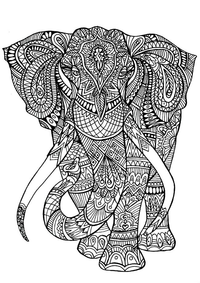 Amazing of Simple Abstract Coloring Page Printable For Ad #3305