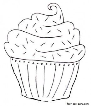 Blueberry Muffin - Coloring Pages For Kids And For Adults - Coloring Home