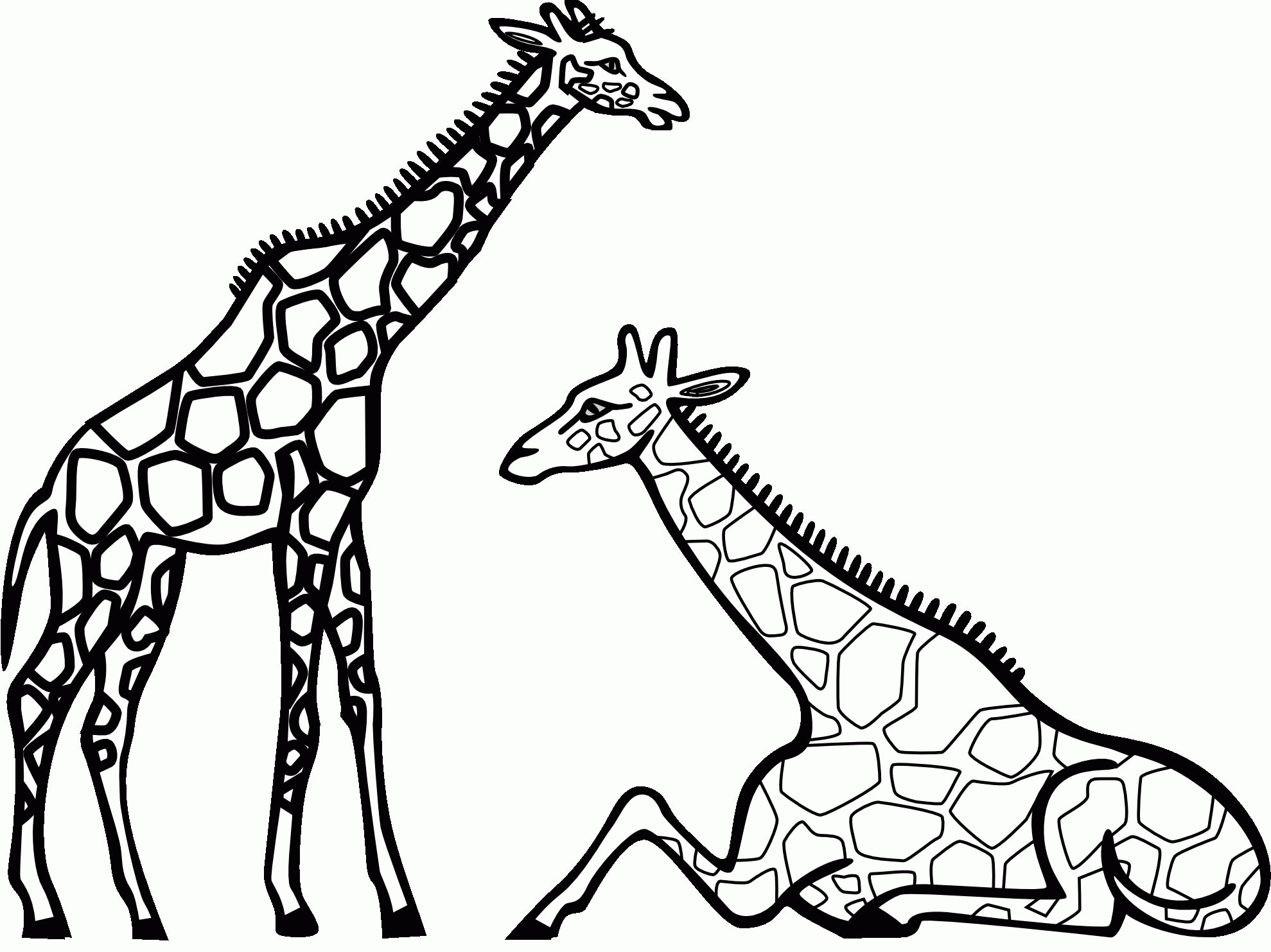 Letter G Giraffe Coloring Page – Susanrearick Preschool