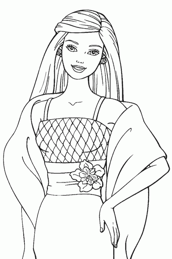 Baby Doll - Coloring Pages for Kids and for Adults