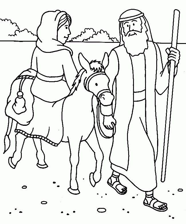 Abraham And Sarah Bible Stories Coloring Pages For Kids #dfm ...