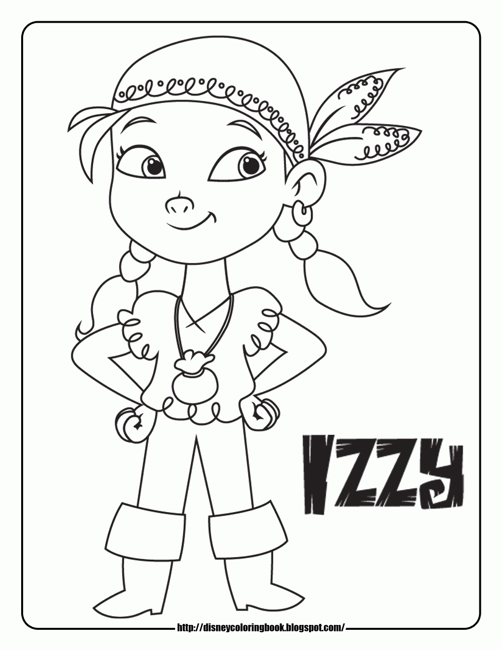 Printable Jake and The Neverland Pirates Coloring Pages #4997 Jake ...