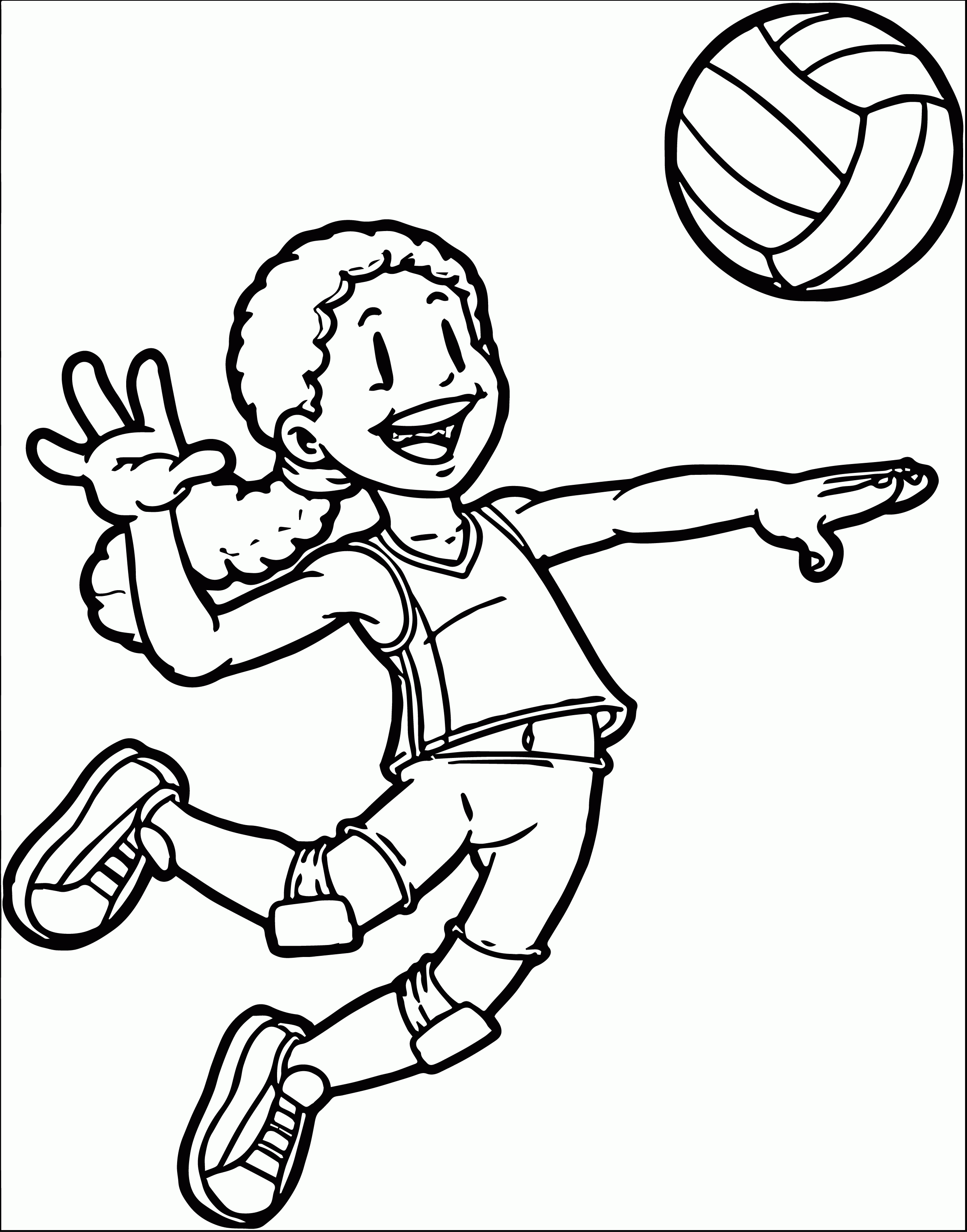 Sports Coloring Pages For Boys Coloring Pages