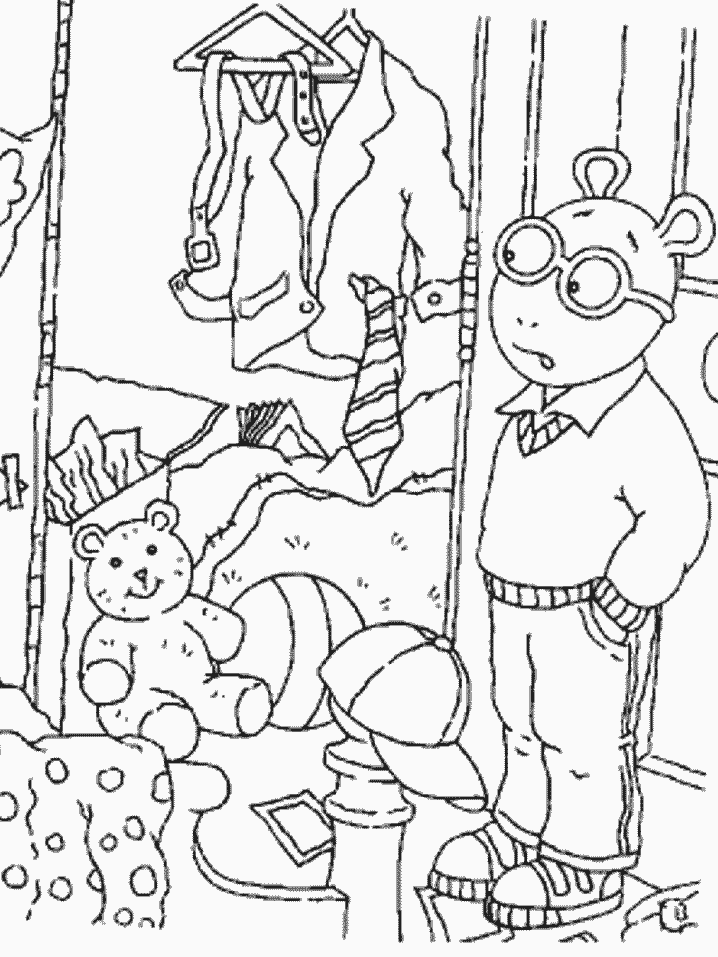 Arthur coloring pages to download and print for free