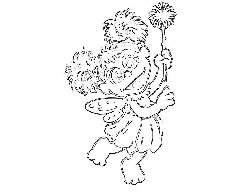 1 Abby Cadabby Coloring Page