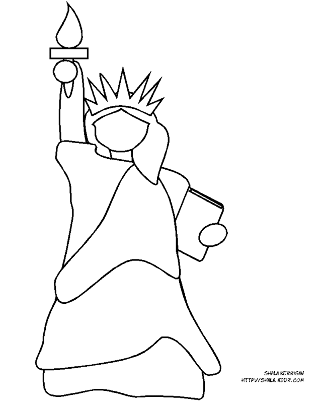 beck's blog: New York State of Mind Afghan - Liberty Statue