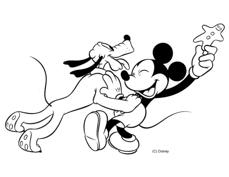 Mickey Mouse And Friends Coloring Pages Pictures