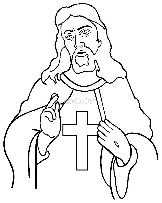 Jesus: The God Coloring Page, Printable Jesus: The God Coloring Pages